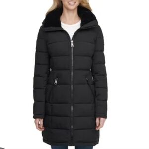 Andrew Marc Black Puffer Jacket for Women